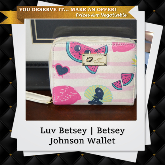 Luv Betsey by Betsey Johnson Handbags - $ SOLD $Luv Betsey by Betsey Johnson Wallet